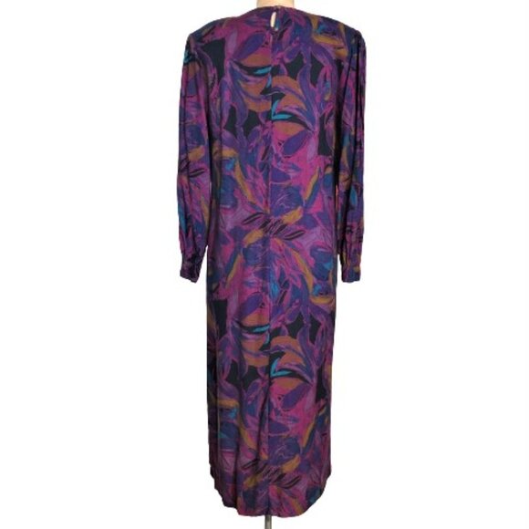 Vintage maxi long cottagecore meets grannycore dress with vest - Picture 4 of 16